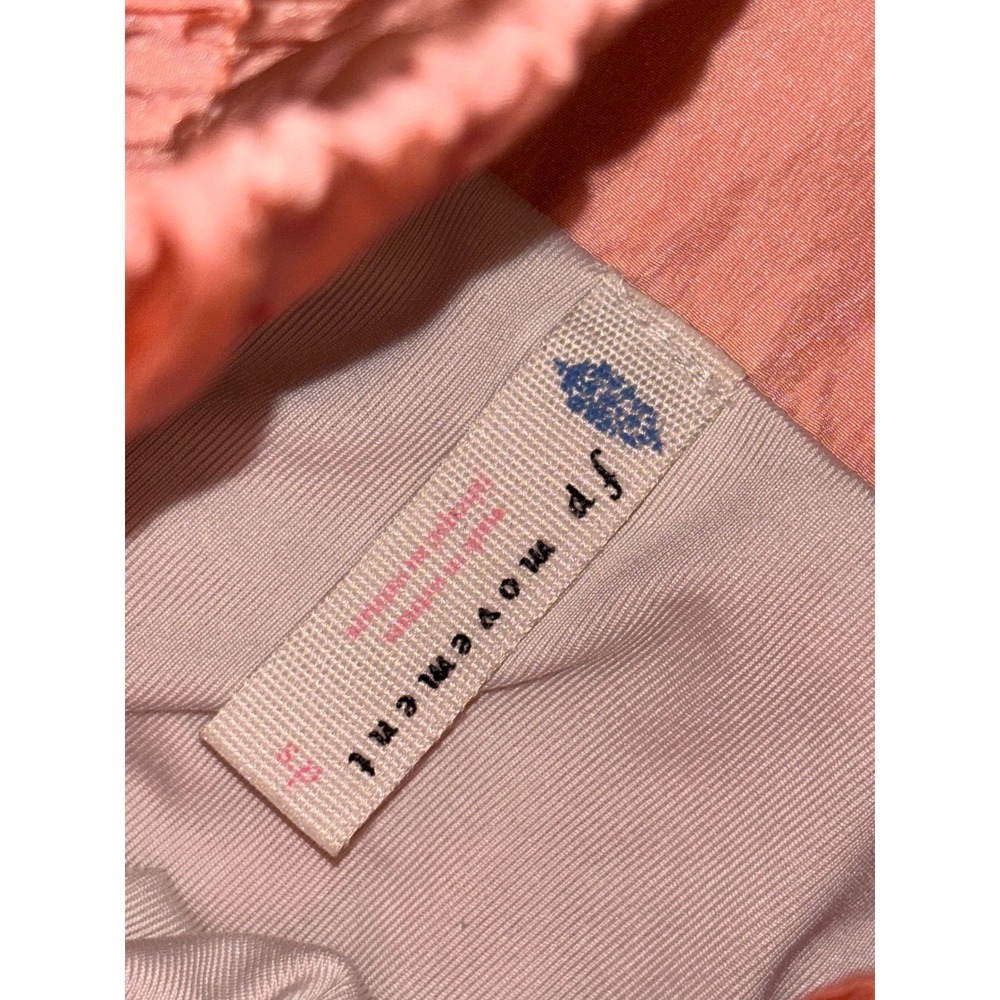 Free People Movement The Way Home High Rise Shorts Peach/Pink Small Stretch - Picture 5 of 14
